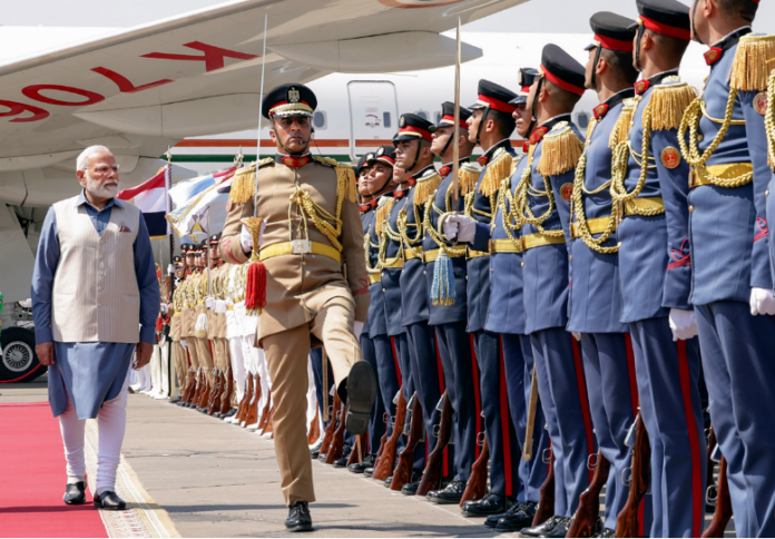 PM Modi meets Egyptian President El-Sisi